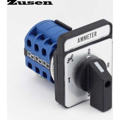 Zusen Ammeter Cam Switch LH3/3 3P 12 terminals 20A selector switch