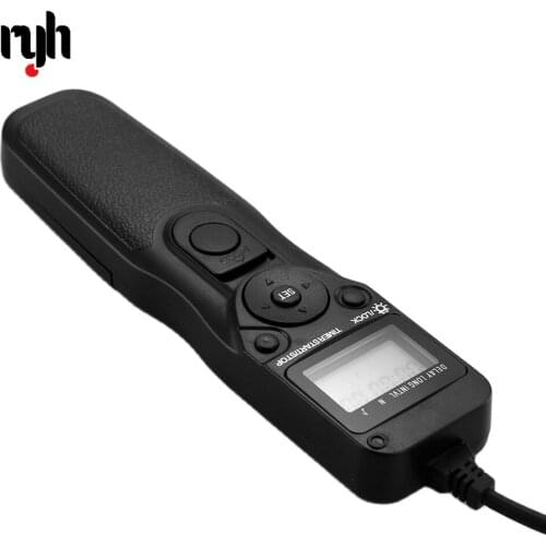 RYH RM-VPR1 LCD Wire Timer Remote Control Shutter Release For Sony A7 A7R A5000 A6000 A3000 A58 RX100III NEX-3NL DSC-HX300