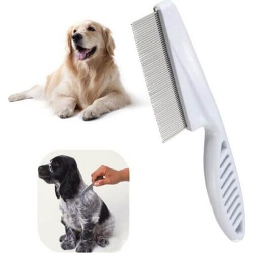 Pet Grooming Brush Pet Hair Grooming Trimmer Rake Comb Dog Beauty Tool