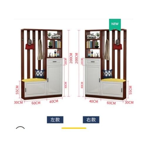 The porch partition cabinet screen cabinet Modern minimalist entrance porch cabinet shoe cabinet integrated screen partition liv
