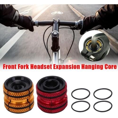 Bicycle Headset Expander Plug For 28.6mm 1 1/8" Steerer Carbon Fork Headset Stem Top Cap Bicycle Headsets Plugs