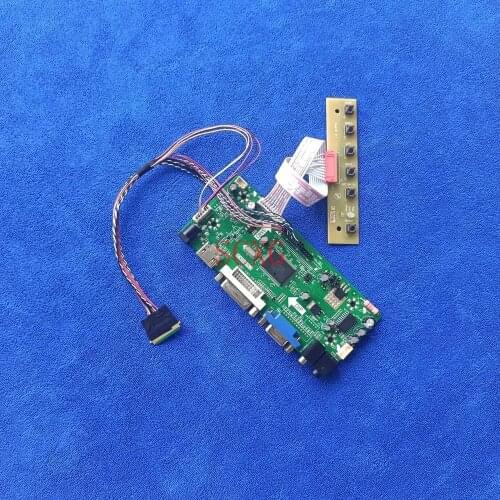 DVI VGA HDMI-compatible M.NT68676 DIY Kit 60Hz WLED LCD screen drive controller board Fit B156XW02/B156XW03 1366*768 40 Pin LVDS