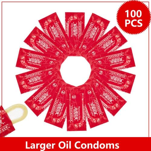 High Quality 100Pcs Condoms Natural Latex Rubber Smooth Lubricant Safe Contraception Ultra Thin Condom Men Sex Toys Sex Products