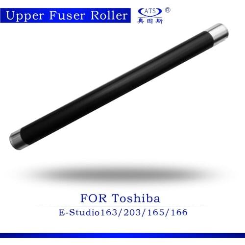 1PCS Photocopy Machine Upper Fuser Roller For Toshiba E-Studio E163 E203 E165 E166 heat roller copier part