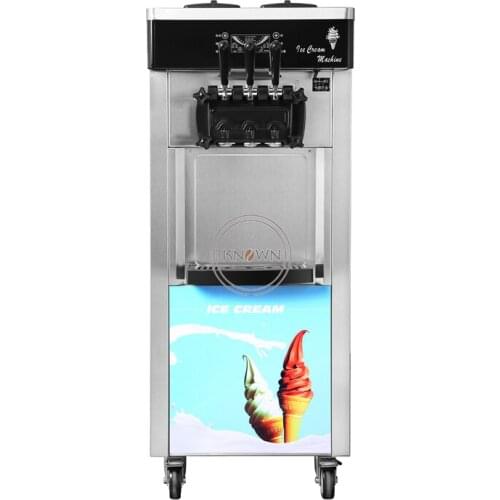 2019 high efficient vertical 20-28 L/h ice cream machine soft serve ice cream soft machine