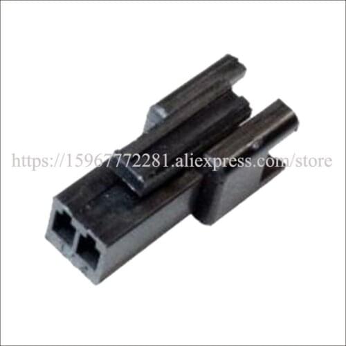 500PCS SM series car Male Bar connector cable Terminal spacing 2.5mm auto socket 2 pin Connector automotive plug Bar connector