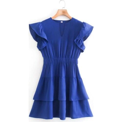 Adherebling Blue Summer Dresses