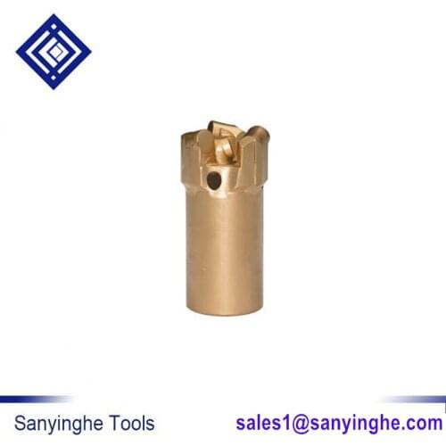 Mine diamond composite drill bit, three-wing composite drill coreless drill bit matrix, PDC composite drill bit