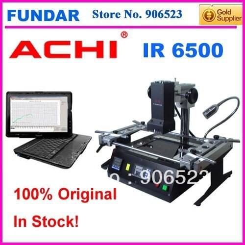 Free shipping factory agent ACHI IR6500 BGA Rework Station for PCB Motherboard Repair Upgrade from IR6000