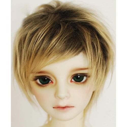 BJD Plush Wig Short For 1/4 1/3 17" 24" Tall MSD SD DK DZ AOD DD Doll FREE SHIPPING