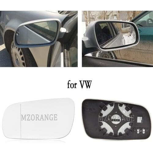 Heated Side Mirror Glass For VW for Jetta for Golf 4 for Passat B5 B5.5 MK4 for Seat Sharan Wing Rearview mirror rear view