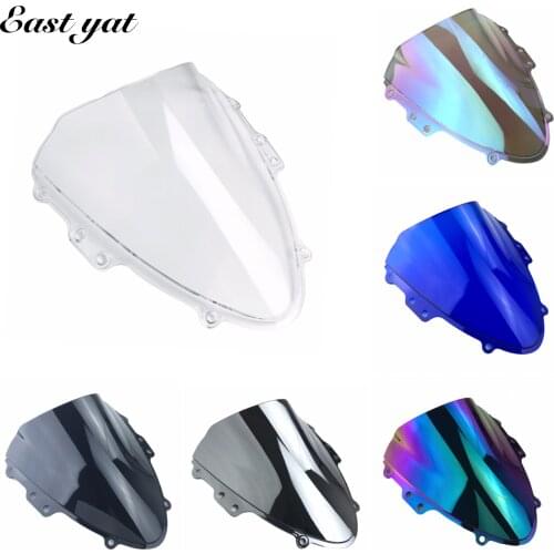 Double Bubble Windshield Windscreen Screen For SUZUKI GSXR 600 750 GSXR600 GSXR750 2004 2005