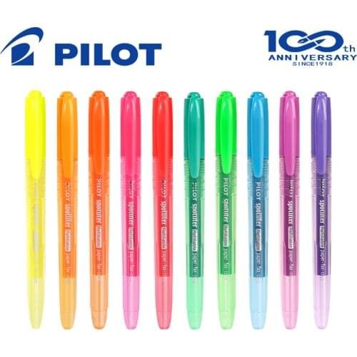 1PCS Japan PILOT SW-SLR Colorful Candy Color New Type Fluorescent Note Pen Student Environmental Protection Highlighters
