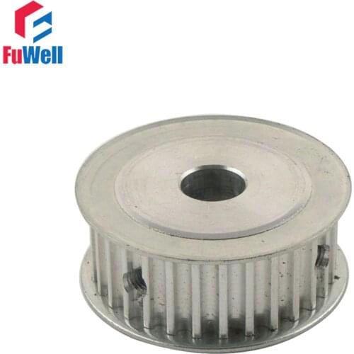 HTD5M 30T Timing Pulley Inner Bore 6/6.35/8/10/12/12.7/14/15/16/17/20mm 21mm Belt Width 5mm Pitch 30Teeth Timing Belt Pulley