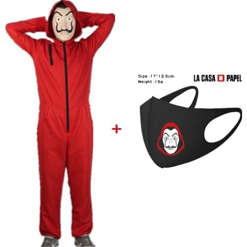Salvador Dali Masks Movie The House of Paper La Casa De Papel Cosplay costume Accessories Mask Money Heist Costume