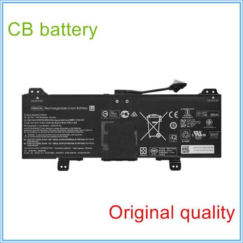 Original quality 7.7V 47.3WH GB02XL battery for14-DB 14-DB0050NR (DE10) HSTNN-IB8W L42550-2C1, L42583-005