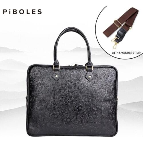 PiBOLES Men's Bags For Documents
