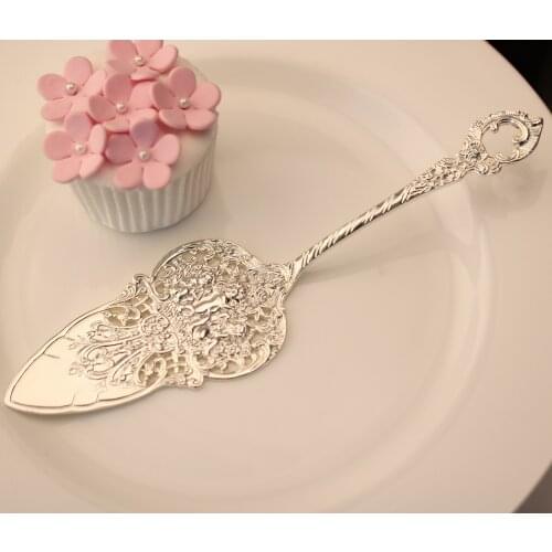 Carved Hollow Metal Cake Shovel Dessert Shovel Baking cake tools