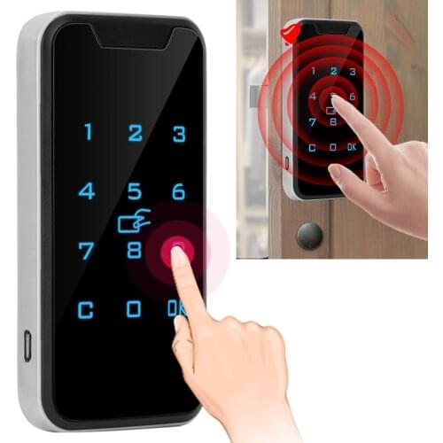 Smart Digital RFID Password Lock Touch Keypad Electronic Wardrobe File Cabinet Lock