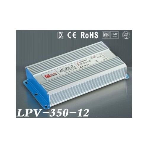 LED Driver Power Supply Lighting Transformer Waterproof IP67 Input AC170-250V DC 12V 350W Adapter for LED Strip LD504