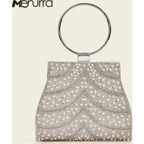 Rhinestone Crystal Clutch Evening Bag Women Clutch Purse For Cocktail Prom Bridal Wedding Wallet Purse Evening Party Bag Handbag