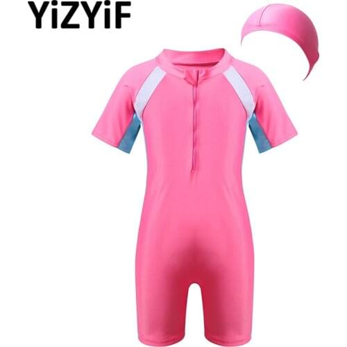 Детские слитные купальники YiZYiF China At AliExpress