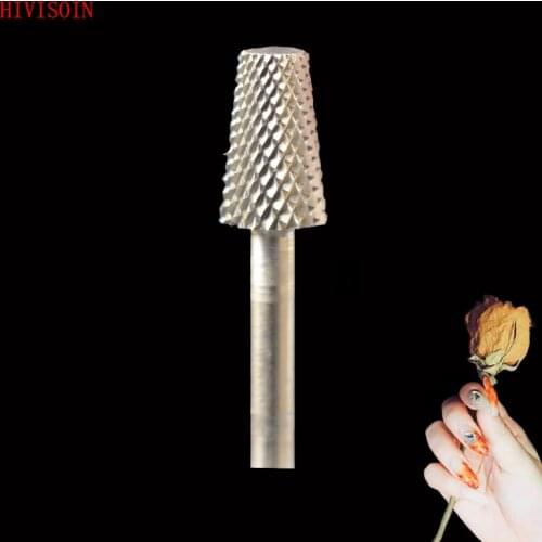 10 pcs Carbide Nail Drill Bit -Tapered Barrel Bit