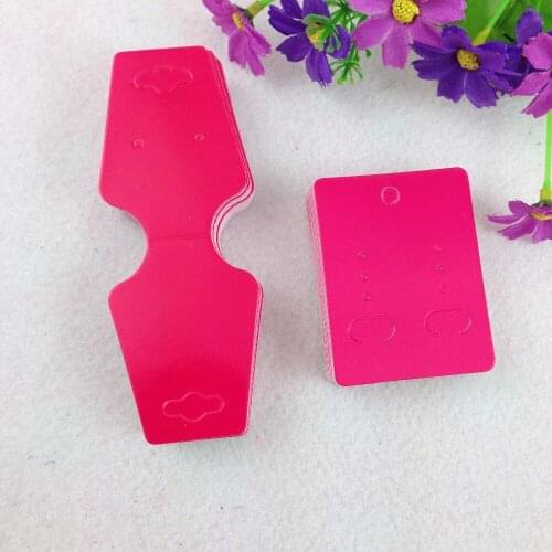 200pcs Necklace cards+200pcs Earrings cards Fashion Jewelry Display Cards Blank Classic Necklace card Accept Custom order