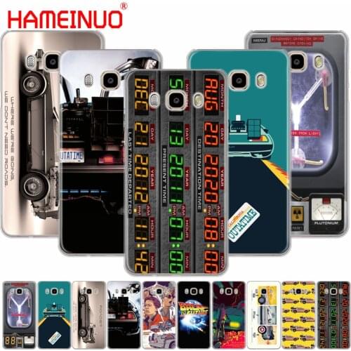 Back to the Future DeLorean Time Machine cover phone case for Samsung Galaxy J1 J2 J3 J5 J7 MINI ACE 2016 2015 prime