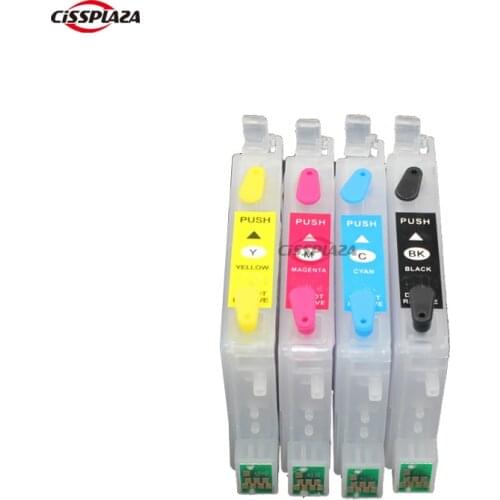 CISSPLAZA T0601 5sets refill ink cartridge compatible for Epson CX3800 CX3810 CX4200 CX4800 C68 C88 CX5800F CX7800 with ARC chip