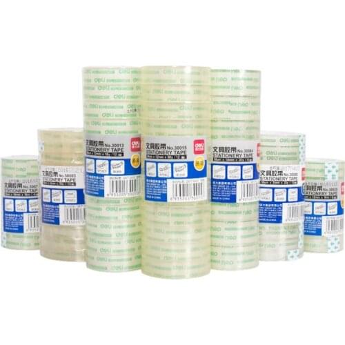 Deli 30014 high quality transparent tape DIY stationery tape business tape special tape tools school office supplies