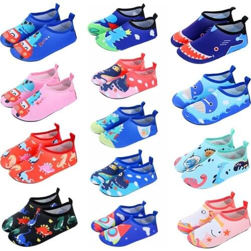 Children Water Beach Shoes Girls Swimming Shoes Quick-Drying Aqua Shoes Boys Soft Floor indoor Slipper Snorkeling Swim Socks