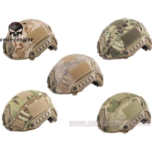 Emersongear Tactical FAST Helmet Cover Hunting Camo Helmet Cover Headwear Cloth Cover