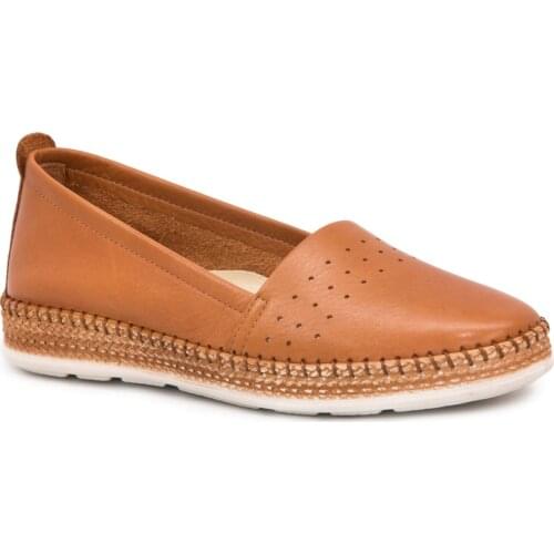 Gedikpasalı Syg P25 Taba 2021 Summer Women 'S Elevator Shoes Real Cow Leather Ballerina Sneakers Casual Espadrille Comfortable Outsole