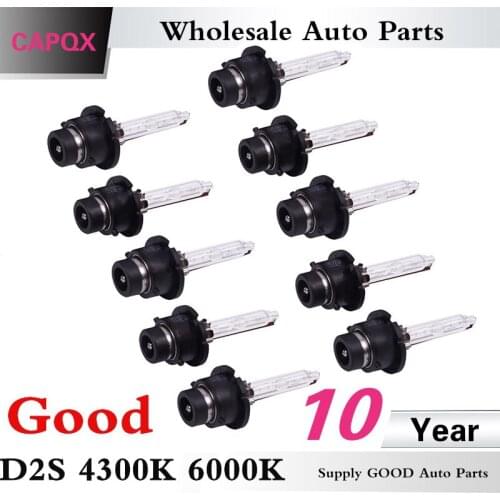 CAPQX 10PCS D2S 4300K 6000K Xenon HID Bulb For LEXUS LX470/ES300/RX300/RX330/RX350/RX400H/SC430 CAMRY CELICA LAND CRUISER 100
