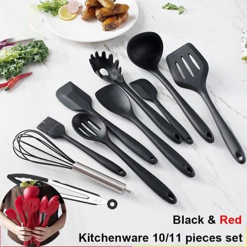Kitchen Tools Silicone Kitchenware Non Stick Pot Spatula Cooking Spatula Set Kitchen Utensils Kitchen Gadgets and Accessories