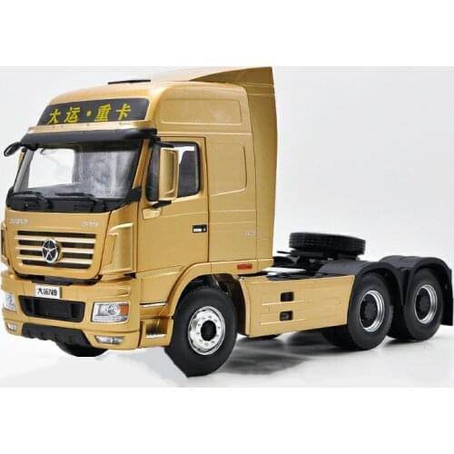 Diecast 1:24 Scale Heavy Truck N9 Tractor Model Alloy Engineering Car Metal Decoration Toy Vehicle Display Souvenir Gift Show