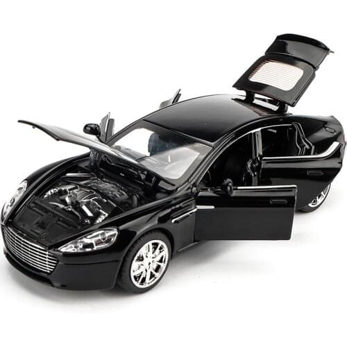 1/32 Alloy Car Model With 6 Openable Doors #8918B Collection&Toy Car 4 Colors W/Light& Music