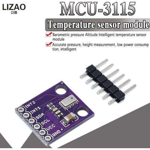 MPL3115A2 pneumatic pressure altitude intelligent temperature sensor module For Arduino