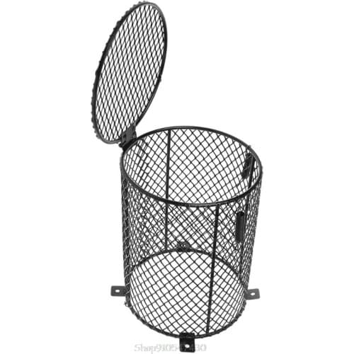 Reptile Heater Guard Heating Bulb Lamp Enclosure Cage Protector Metal Mesh Lamp Cover D23 20 Dropship