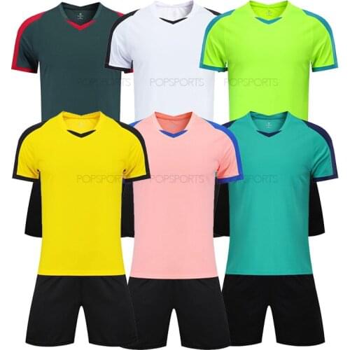 Wholesale Men Soccer Jersey Thailand Quality Custom Made Sublimation Blank Soccer Uniforms