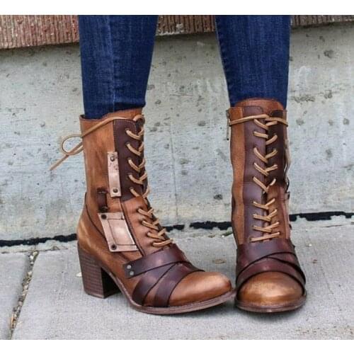 Autumn And Winter Women boots leather boots women Casual Boots shoes Genuine Leather shoes Best-selling style