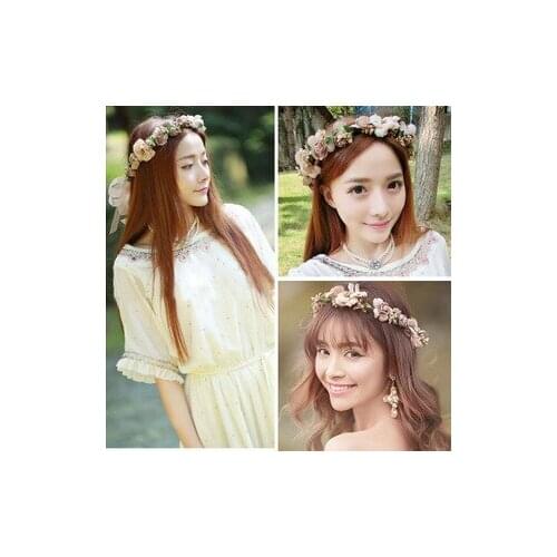 Faery wreath wreath of Korean brides tire head beach hat deserve to act the role of photo studio wedding accessories