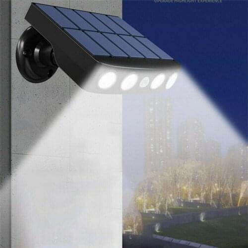 LED Solar Powered Wall Lamp PIR Motion Sensor Rotatable waterproof Lamp Outdoor Street Garden Security Wall Lights