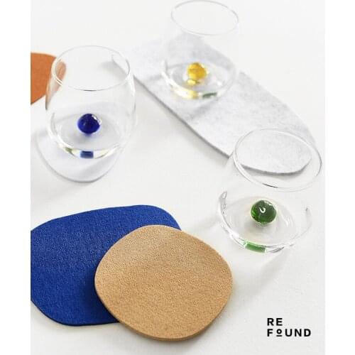 Unique Nordic Glass Cup Creative Heat Resistant Pinball Juice Cup Drinking Cocktail Copas Champagne Kitchen Dinkware EB5BLB