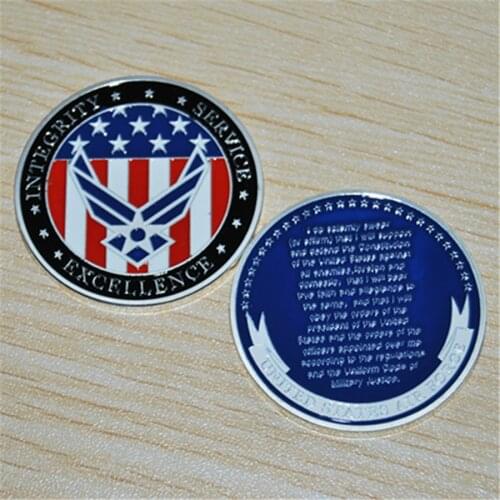 United States Air Force / Oath of Enlistment - USAF Challenge Coin
