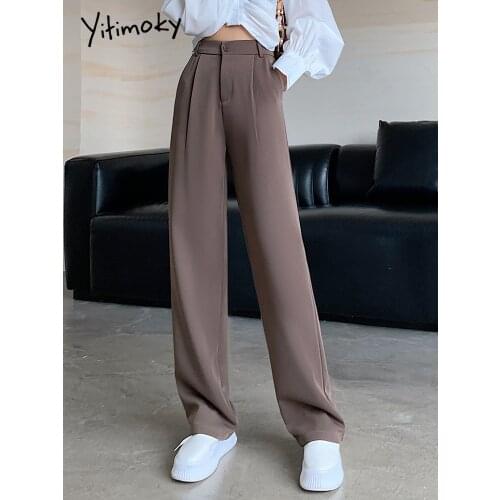 Yitimoky Women's Wide Trousers