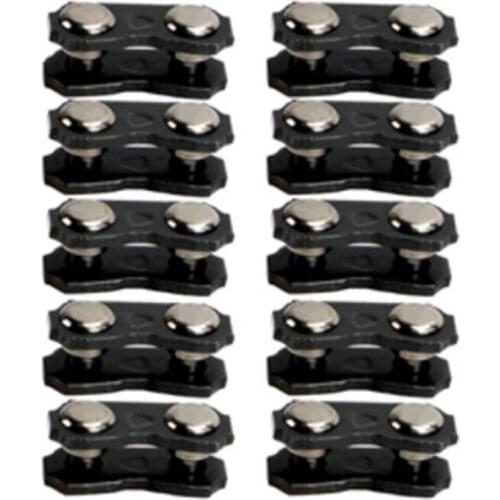 10 Sets Chainsaw Chain Repair Links 3/8LP Pitch - .043 .050 Gauge Tools Kit Chai