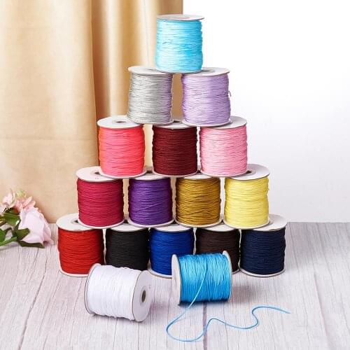 140Yards 1.5mm Nylon Cord Thread String DIY Beading Braided Bracelet Jewelry Making Chinese Knot Macrame