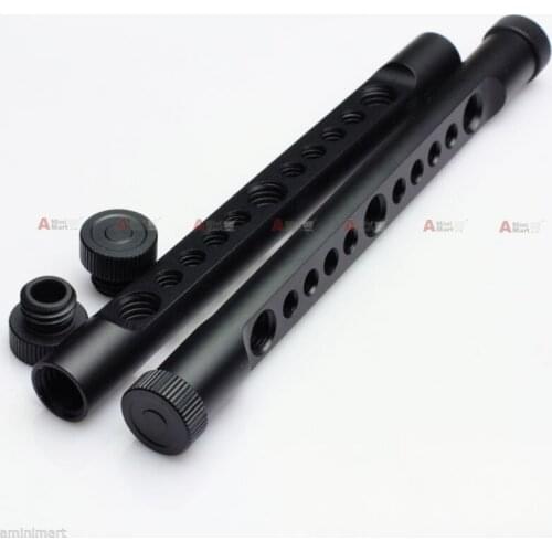 15cm Diameter 6" Long Cheese Rods Rails Mount Extension Arm fr 15mm Rail Rod Support System DSLR Rig Block Camera Photography